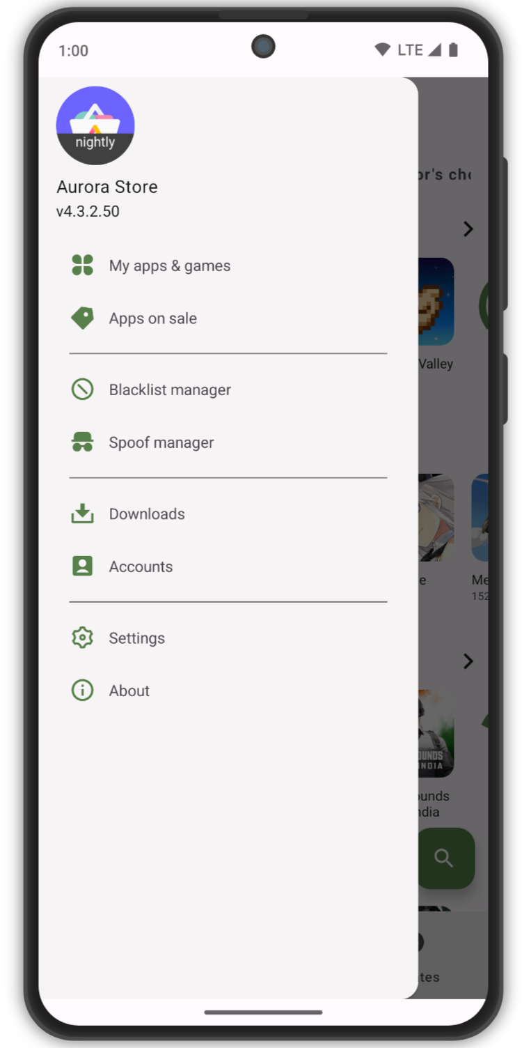 Aurora Store screenshot 5