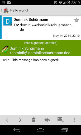 OpenKeychain: Easy PGP screenshot 7