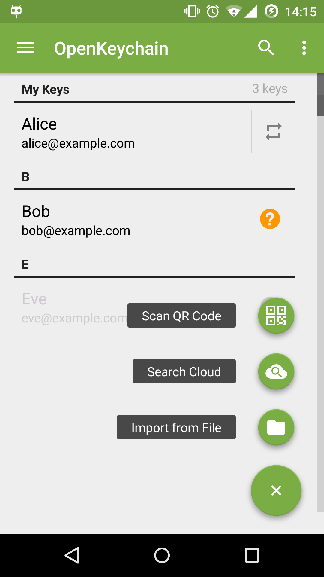 OpenKeychain: Easy PGP screenshot 10